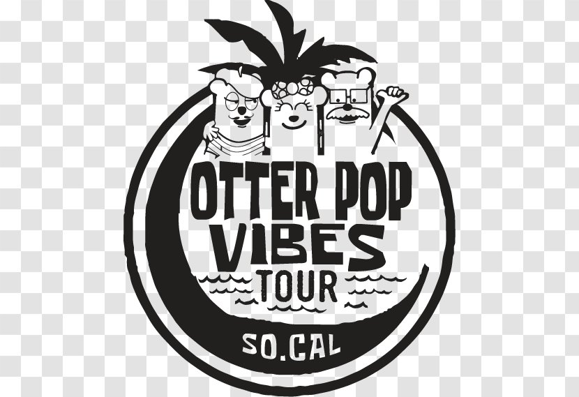 Logo Otter Pops Brand Font Concert Tour Transparent PNG