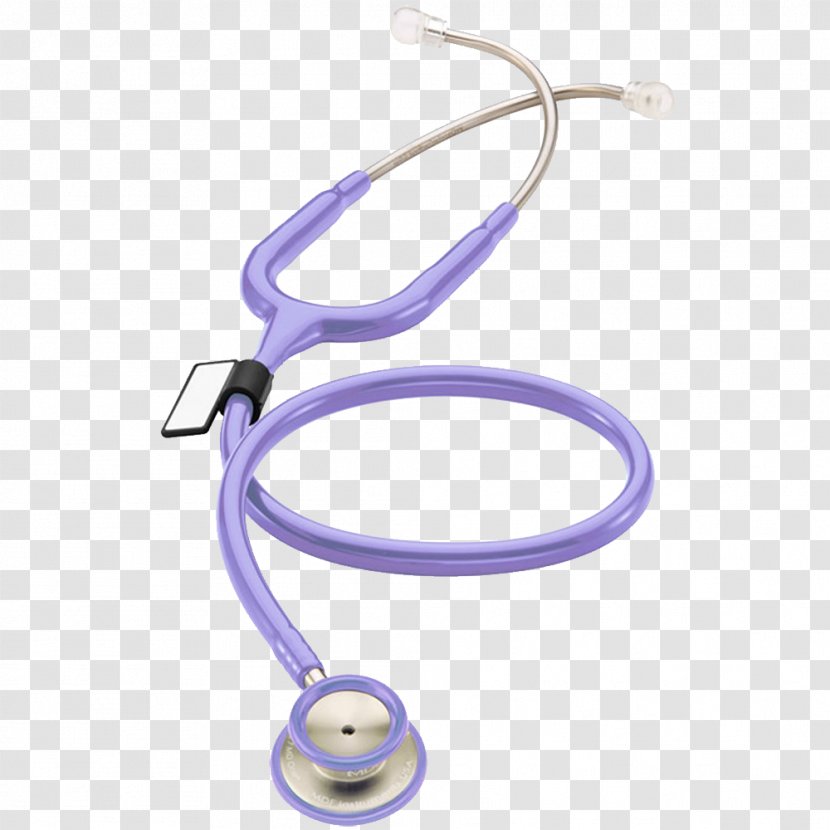 Stethoscope Sphygmomanometer Medicine Steel Medical Equipment - Purple - Estetoscopio Transparent PNG