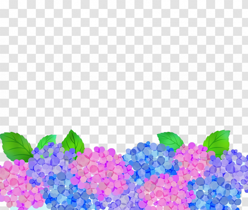 Hydrangea Computer M Transparent PNG