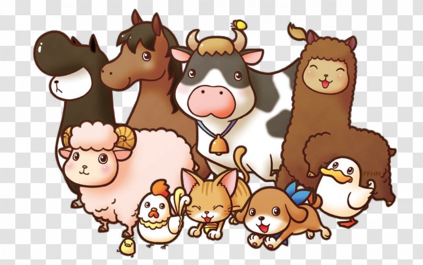 Baby Jungle Animals Farm Livestock Clip Art - Animal Transparent PNG