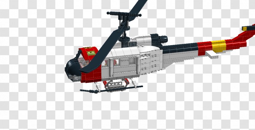 Helicopter Rotor Bell UH-1 Iroquois Lego City Tail Transparent PNG