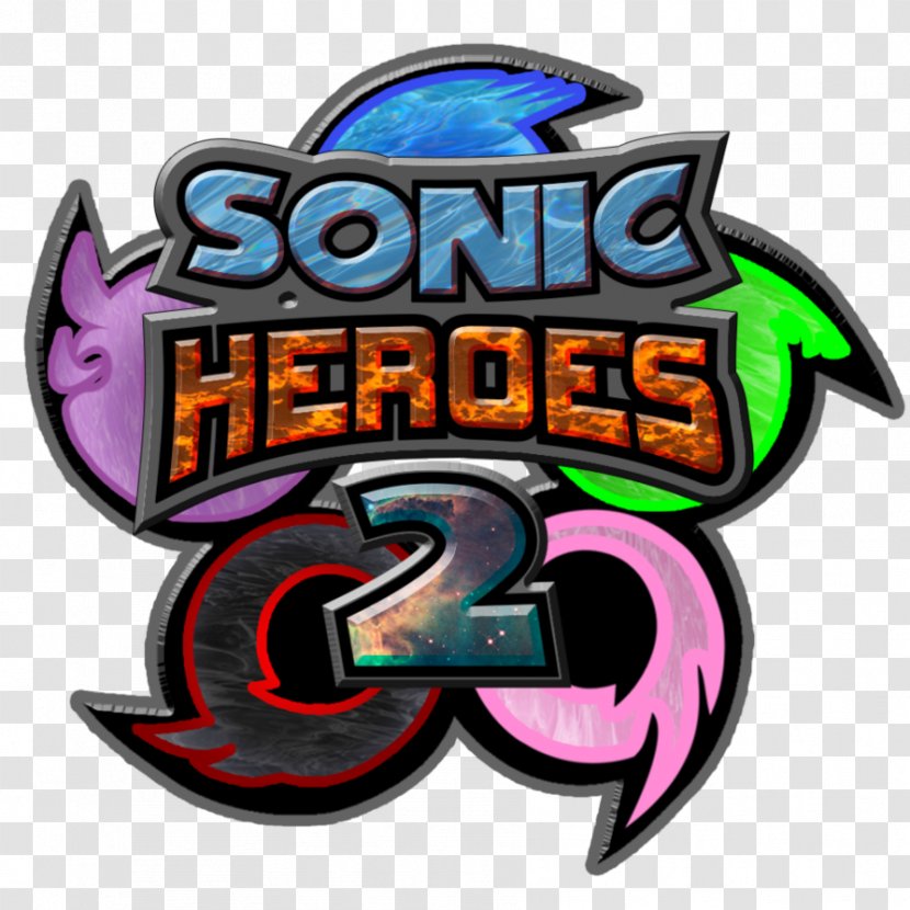 Sonic Heroes Logo Conceptual Art Transparent PNG