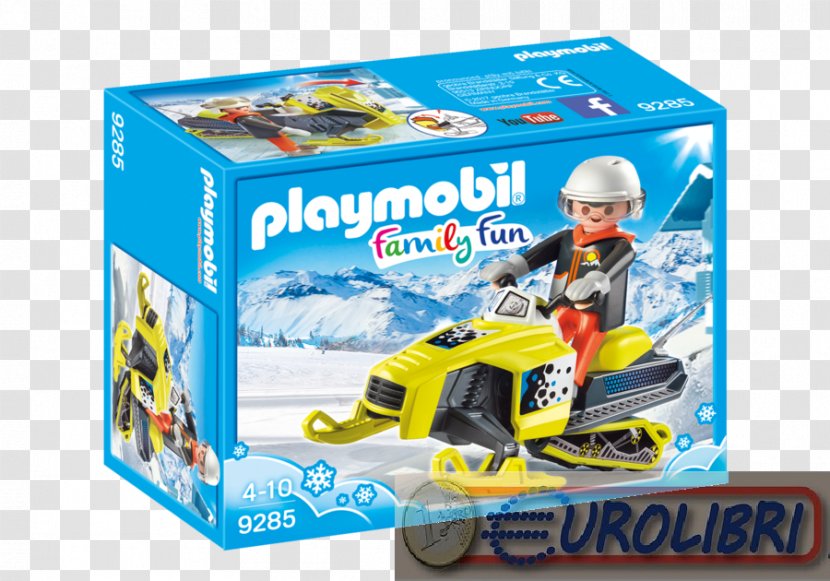 Playmobil Snowmobile Building Toys Action & Toy Figures - Boy Transparent PNG