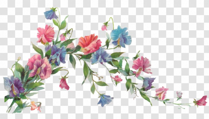 Flower Paper Painting Clip Art - Flora - Vine Transparent PNG