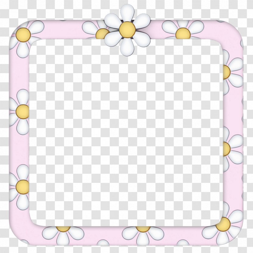 Background Pink Frame - Point - Heart Rectangle Transparent PNG