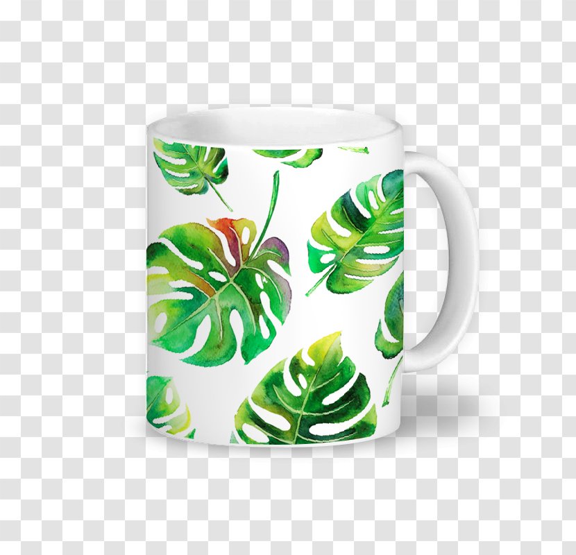 T-shirt Leaf Paper Art Mug - Coffee Cup - Posters Decorative Palm Leaves Transparent PNG