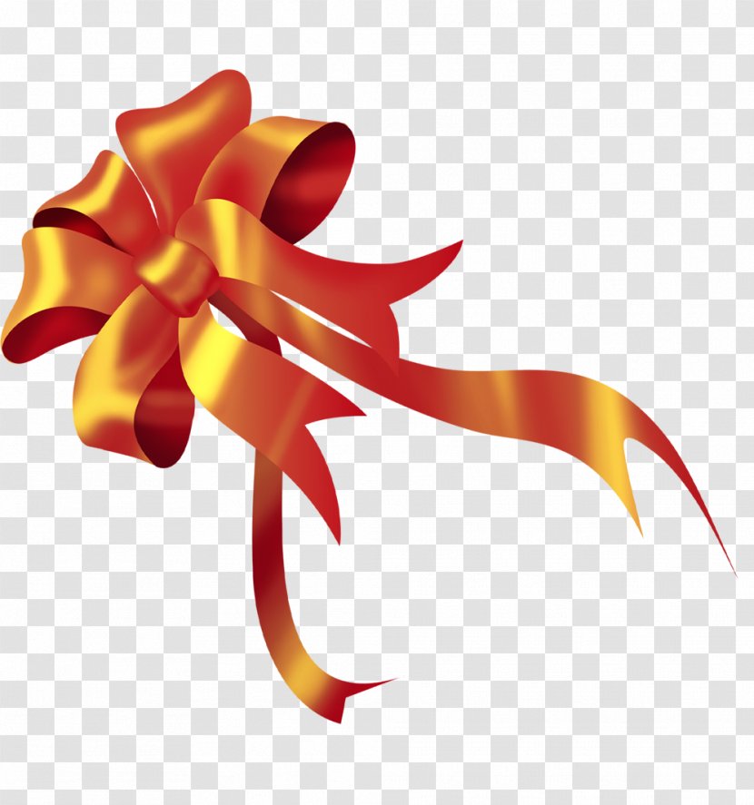 Santa Claus Christmas Gift Screensaver Wallpaper - Flower - Bow Transparent PNG