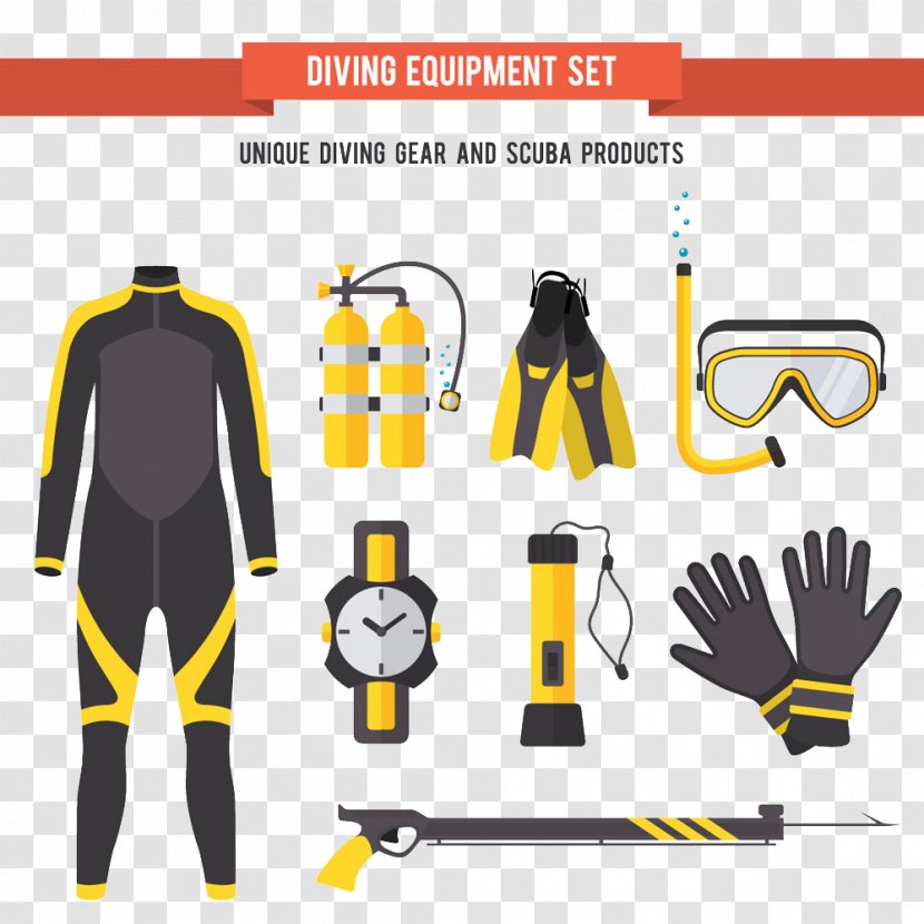 Scuba Diving Underwater Spearfishing Equipment - Area - Tags Transparent PNG