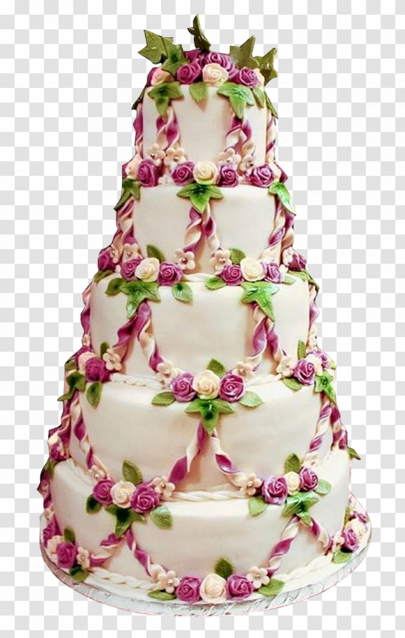 Wedding Cake Torte House Of Cakes Dubai Cupcake Petit Four - Rose Ribbon Transparent PNG