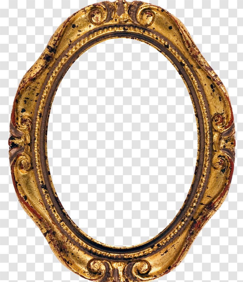 Picture Frame Stock Photography Oval Antique - Ornament - European Mirror Transparent PNG