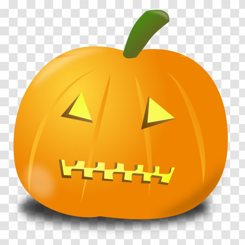 Jack-o'-lantern Clip Art Pumpkin Calabaza Zipper - Vegetable - Professional Carving Transparent PNG