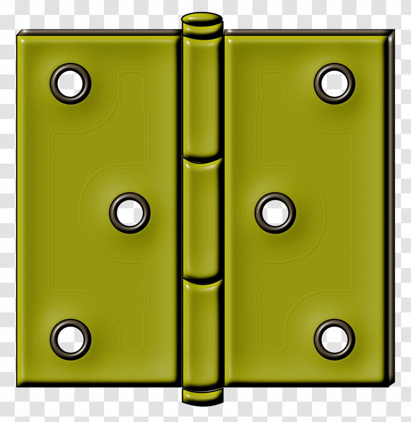 Hinge Door Handle Clip Art - Joint - Brass Transparent PNG