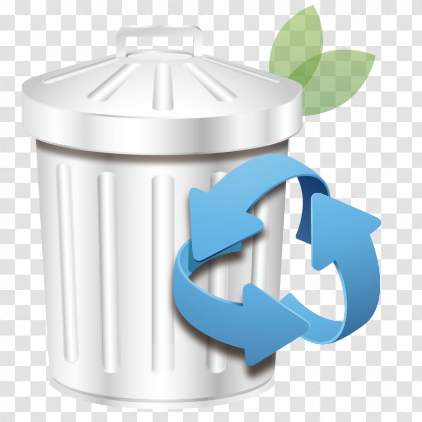 Paper Waste Container - Vector Trash Transparent PNG