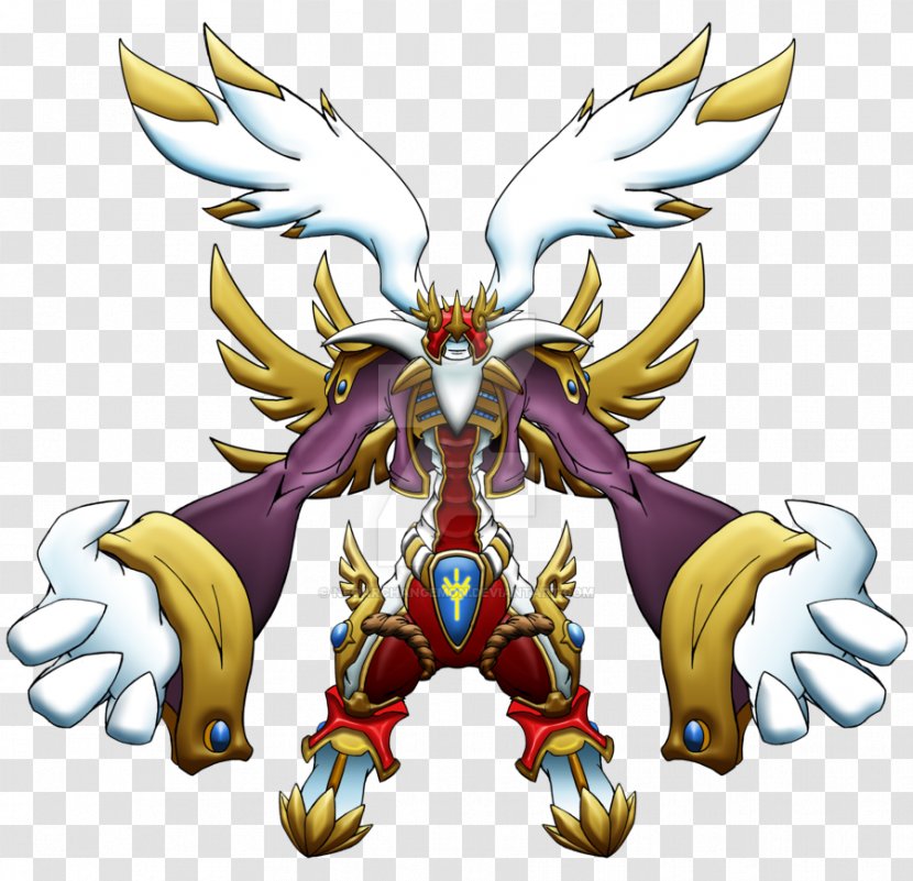 Seraphimon MagnaAngemon Gatomon Digimon - Garurumon Transparent PNG