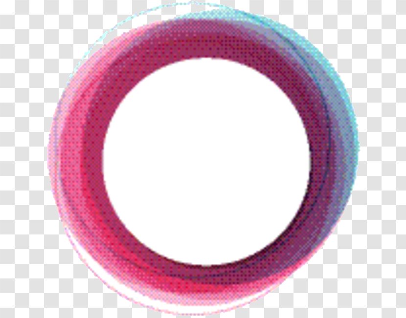Pink Circle - M - Bangle Violet Transparent PNG
