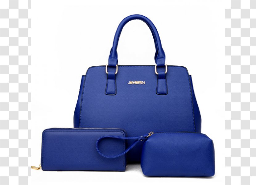 Handbag Leather Tote Bag Briefcase - Azure Transparent PNG