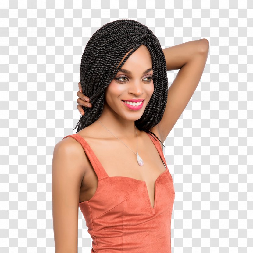 Long Hair Wig Crochet Braids Artificial Integrations - Lock Of - Princess Jasmine Transparent PNG