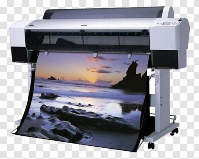 Wide-format Printer Inkjet Printing Ink Cartridge - Output Device Transparent PNG