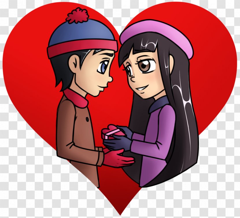 Love Art Commission Valentine's Day - Silhouette - Southpark Transparent PNG
