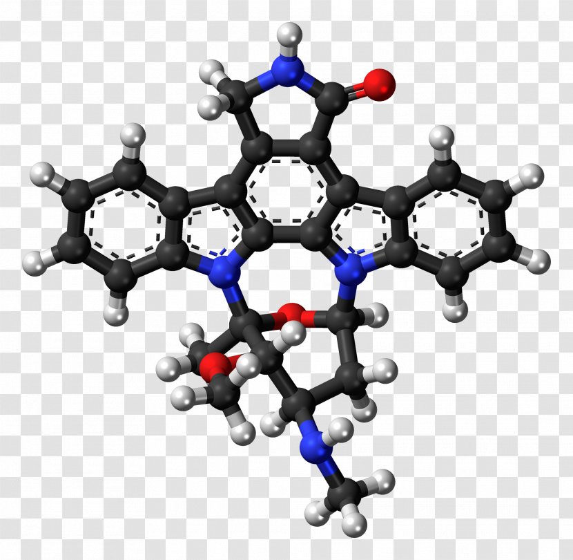 Molecule Organic Chemistry Chemical Compound Substance - Cartoon - Staurosporine Transparent PNG