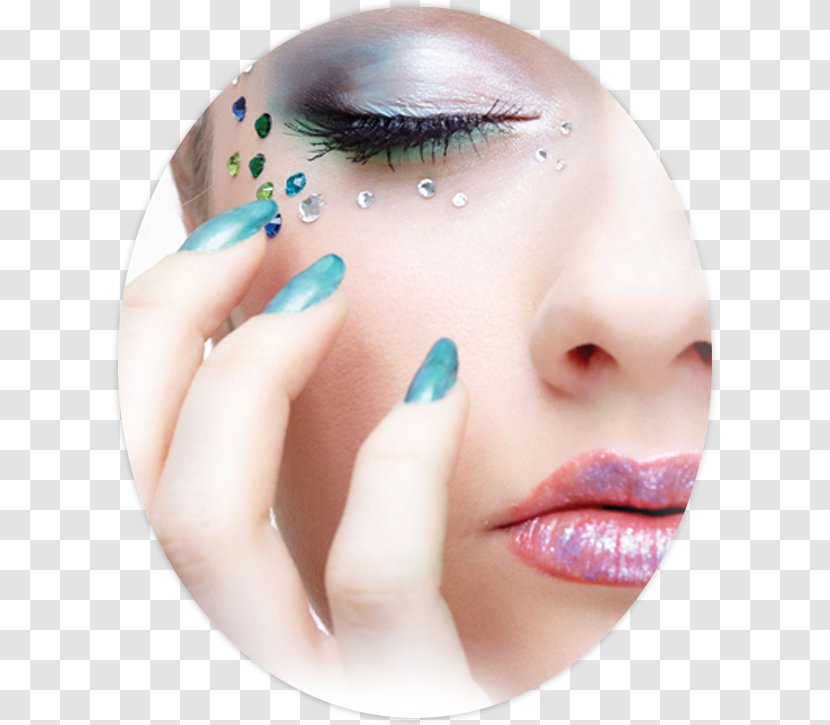 Beauty Parlour Day Spa Manicure Nail Art Salon - Poster - Face Closeup Transparent PNG