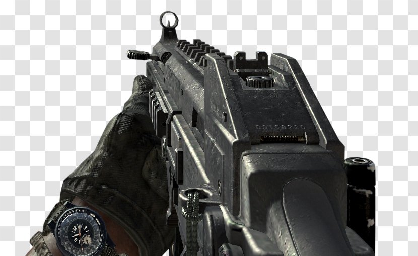 Call Of Duty: Modern Warfare 3 2 Heckler & Koch UMP Video Game Firearm - Magpul Fmg9 Transparent PNG