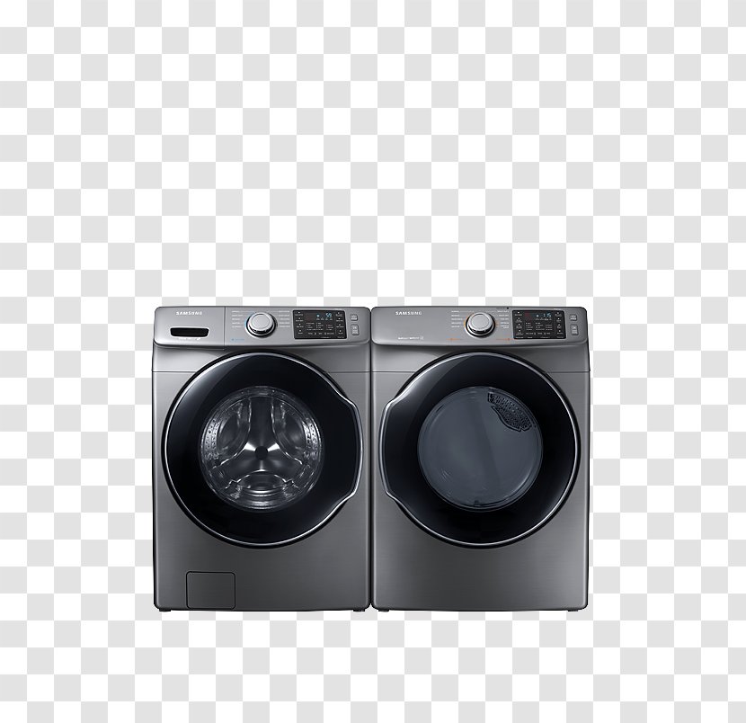 Combo Washer Dryer Clothes Washing Machines Samsung Laundry - Home Appliance - Machine Transparent PNG