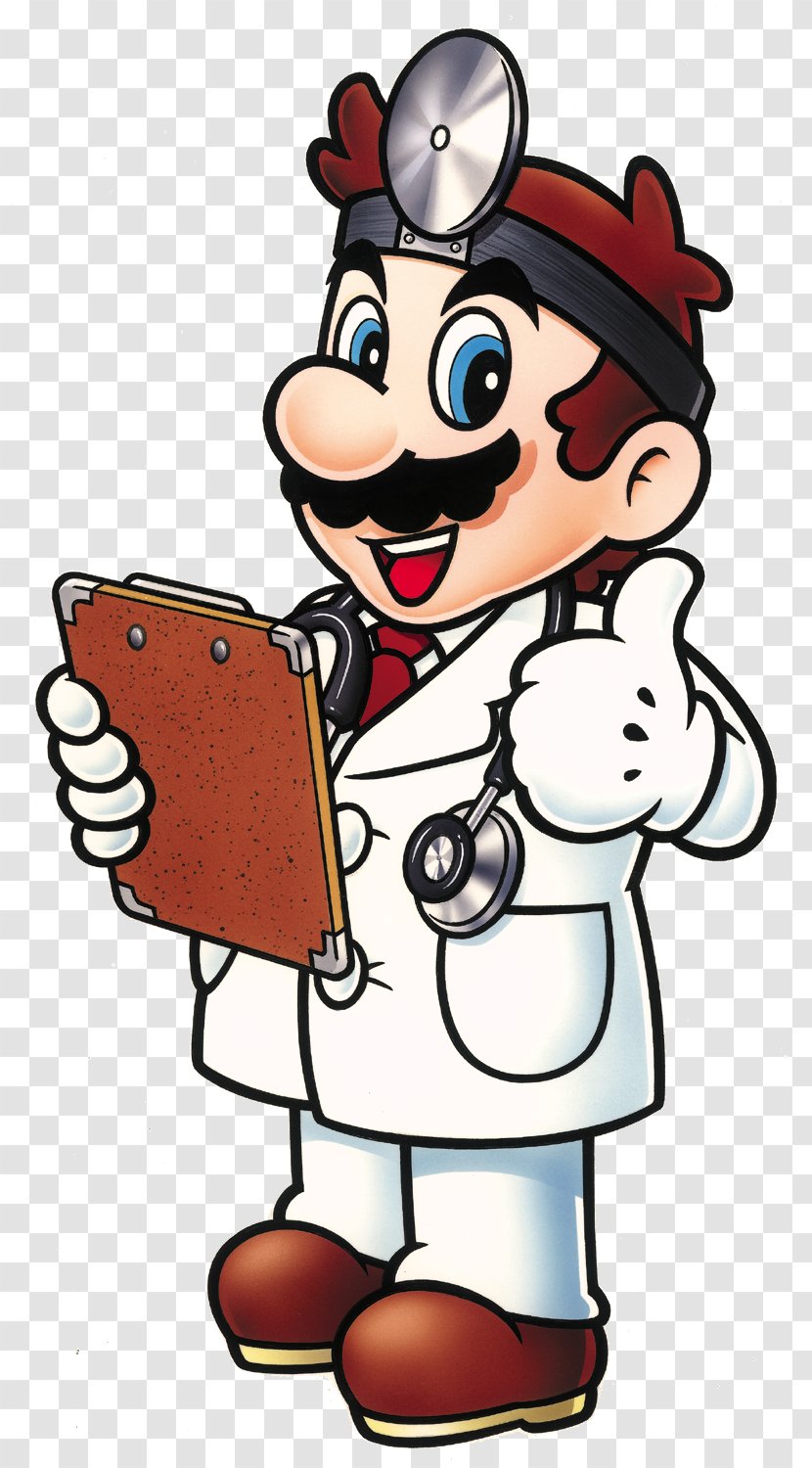 Dr. Mario 64 Nintendo Bros. - Flower - Doctor Transparent PNG