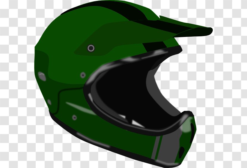 Motorcycle Helmet Cartoon - Motocross Cliparts Transparent PNG