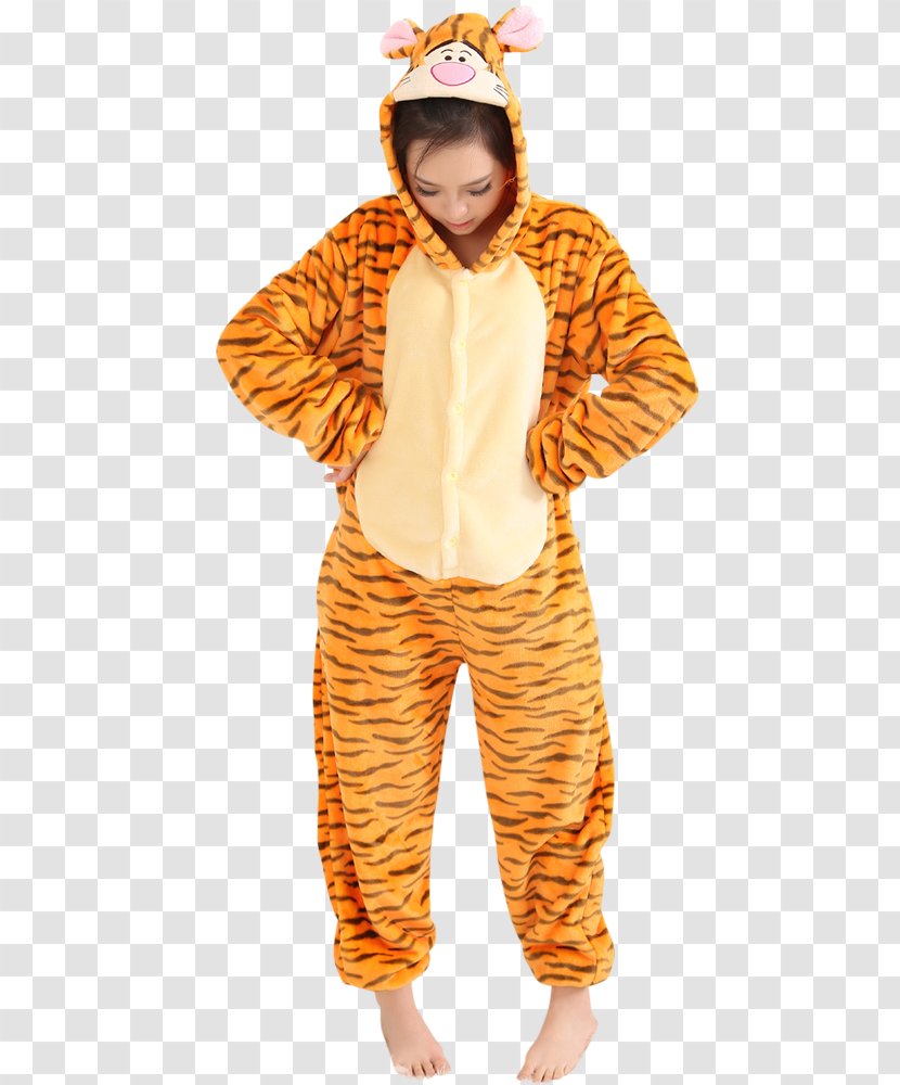 Hoodie Onesie Pajamas Costume Cosplay - Design Transparent PNG