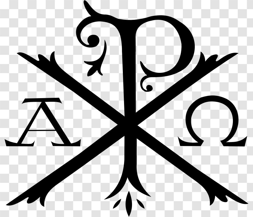 Chi Rho Alpha And Omega Christianity Christogram - Crucifixion Of Jesus - Christian Cross Transparent PNG