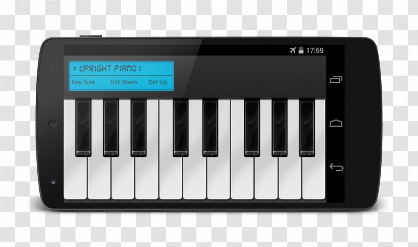 Digital Piano Electric Musical Keyboard Pianet Electronic - Watercolor Transparent PNG
