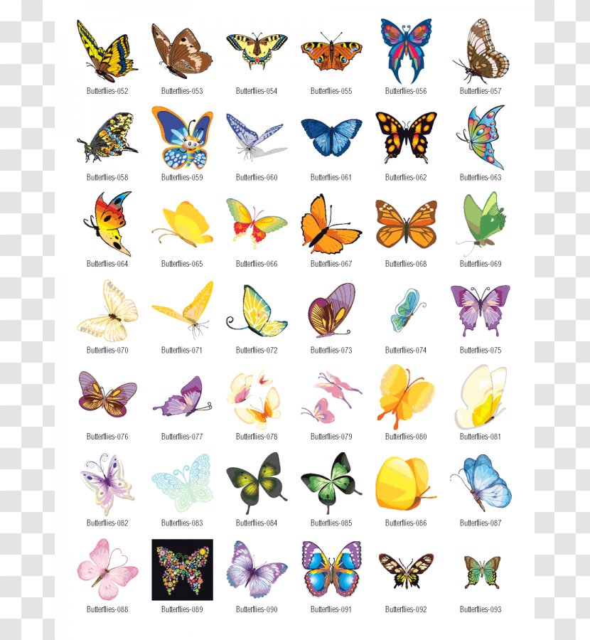 Butterfly Clip Art - Pollinator - Screenshot Cliparts Transparent PNG