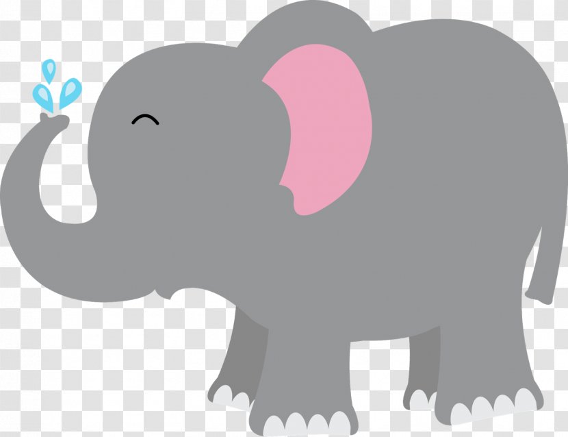 African Elephant Animal Clip Art - Cartoon - Safari Transparent PNG