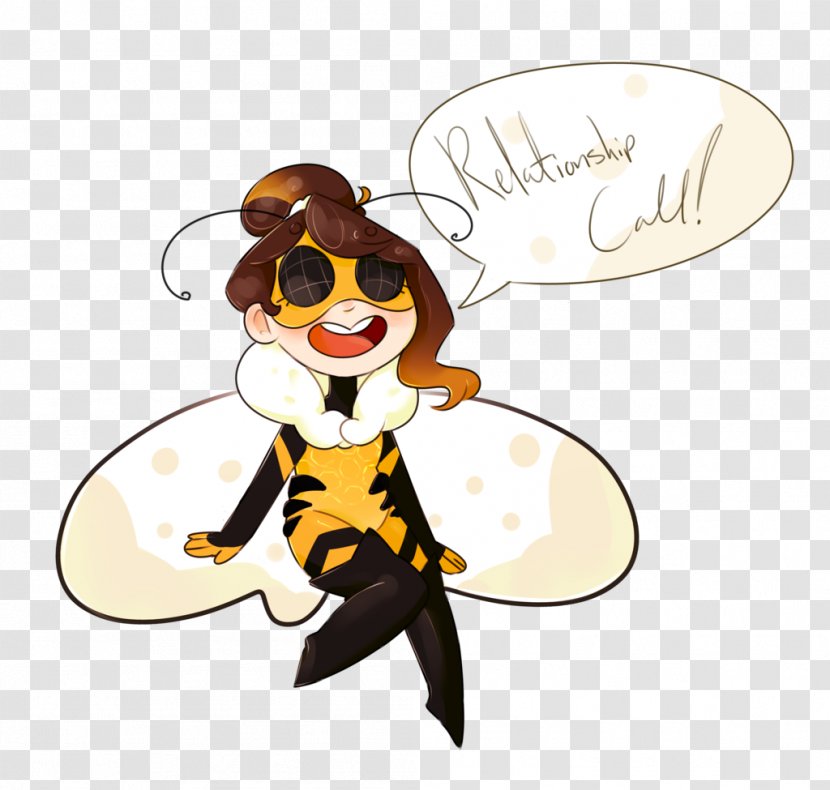 Honey Bee Illustration Clip Art Butterfly - Legendary Creature Transparent PNG