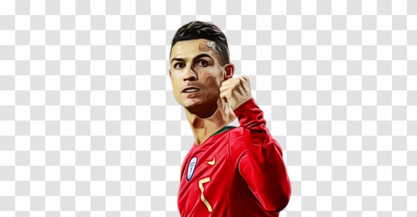 Cristiano Ronaldo - Gesture - Neck Photography Transparent PNG