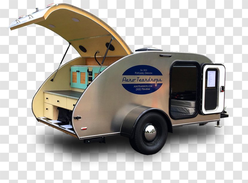 Caravan Aero Teardrops, LLC Motor Vehicle Teardrop Trailer - Truck - Car Transparent PNG