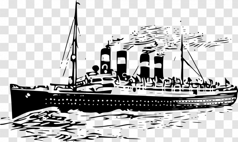 Sinking Of The RMS Titanic Cruise Ship Clip Art - Pre Dreadnought Battleship Transparent PNG