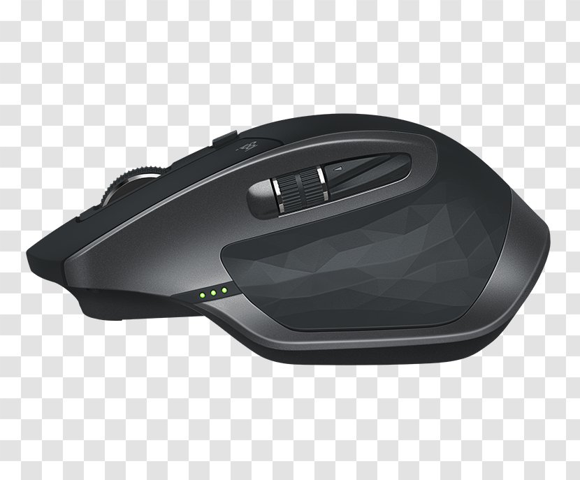 Computer Mouse Logitech MX Master 2S Optical Wireless Transparent PNG