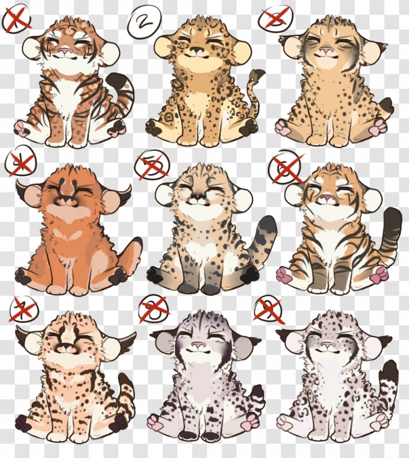 Big Cat Mammal Clip Art - Smile Transparent PNG