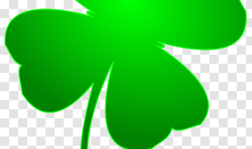 Clip Art Four-leaf Clover Luck Illustration - Symbol - Emerald Green Background Design Transparent PNG