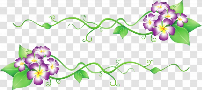 Flower Clip Art - Lilac - Flowers Spring Decor Clipart Transparent PNG