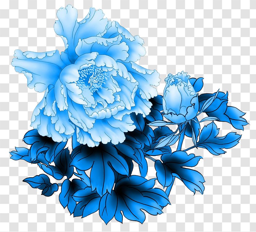 Moutan Peony Clip Art Image - Bouquet - Artificial Flower Transparent PNG