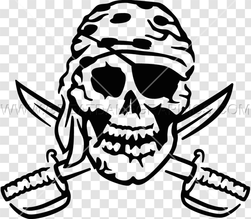 Skull Piracy Clip Art - Jaw - Pirate Transparent PNG