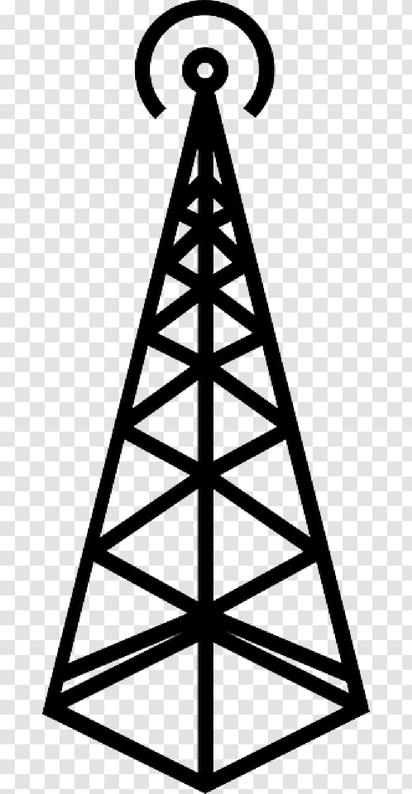 Cell Site Mobile Phones Telecommunications Tower Cellular Network - Parallel Transparent PNG