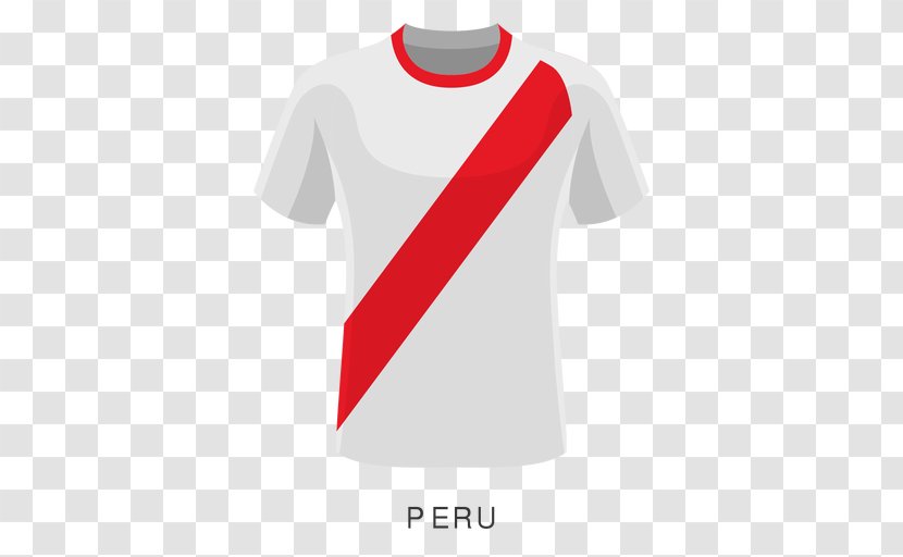 T-shirt Peru National Football Team World Cup Animaatio - Shoulder Transparent PNG