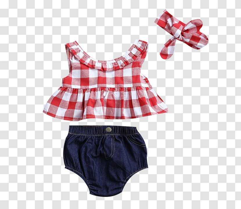 T-shirt Shorts Clothing Infant - Child - Plaid Transparent PNG