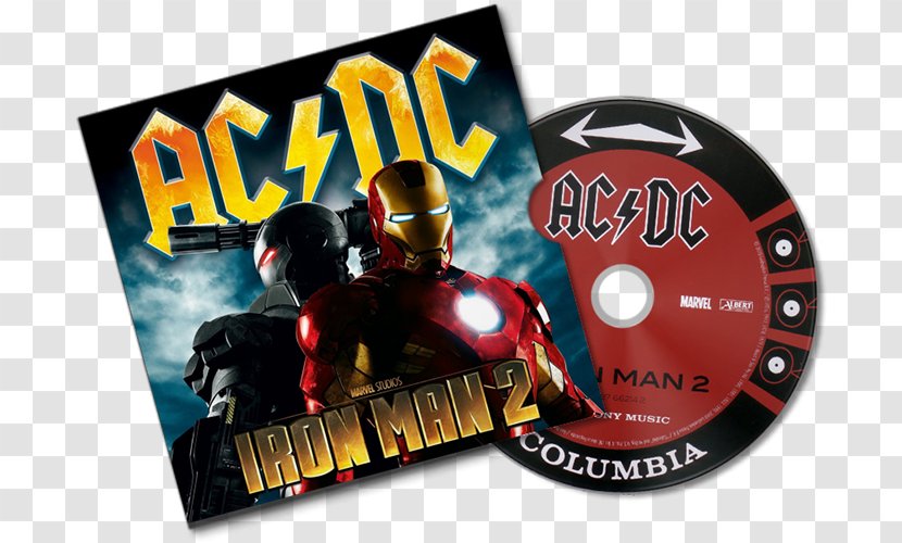 Iron Man 2 AC/DC DVD Compact Disc - Dvd Transparent PNG