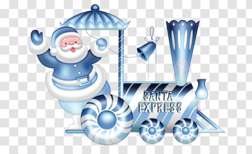 Santa Claus Christmas Day Decoration Image - Vehicle - Sleds Ribbon Transparent PNG