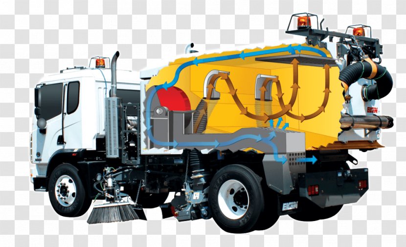 Car Street Sweeper Vacuum Truck Mercedes-Benz Atego - Cleaner Transparent PNG